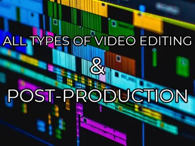 Professional video editing and post production