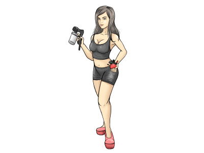 A custom illustration design