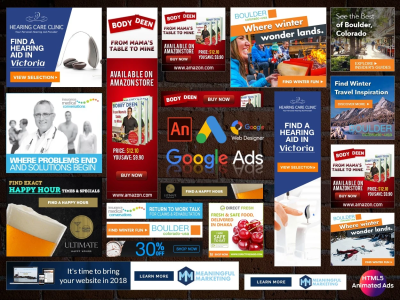 High Converting animated HTML5 Google ads