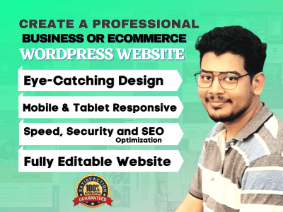 A professional Wordpress website or store for your business