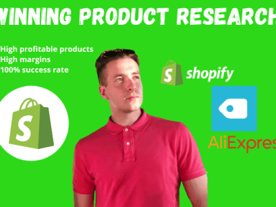 Winning product research for dropshipping
