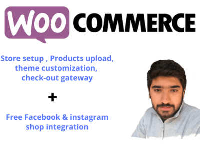 A ecommerce website using wordpress, woocommerce and elementor