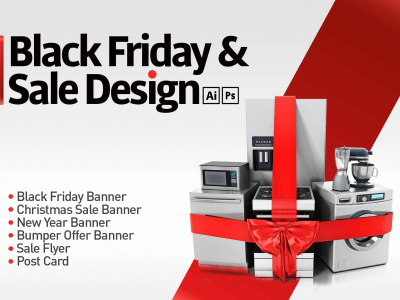 A amazing black Friday and sale flyer, brochure, banner