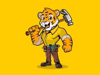Creative Mascot, Cartoon, and Character Logo Design.