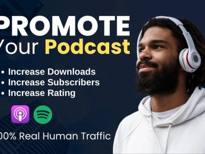 Organic apple podcast promotion and get more downloads