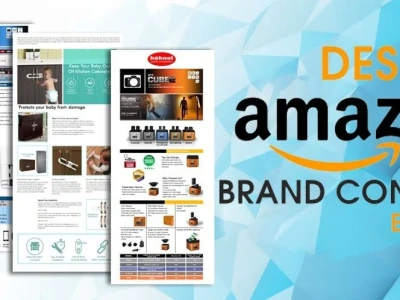 SEO optimized amazon storefront designing for your brand