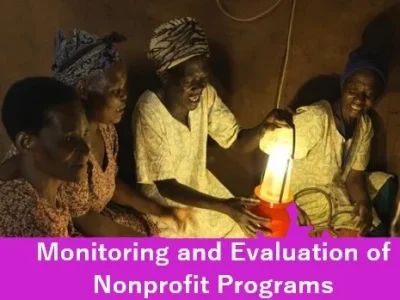 Designed monitoring and evaluation and research projects for nonprofit