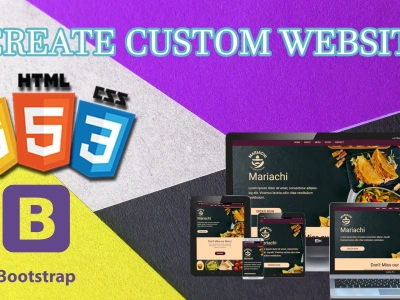 A modern custom Website Design and Development. | Upwork