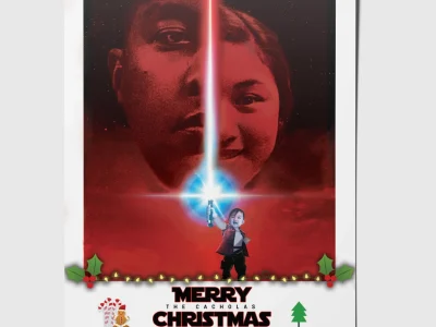 A beautiful holiday card - original and amazing