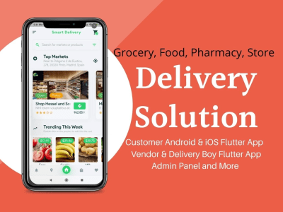 Multi Vendor Food, Grocery, Pharmacy, Store Delivery Mobile App