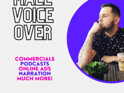 An American Male voice over for your next project!