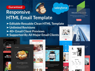 Responsive HTML Email Template | Upwork
