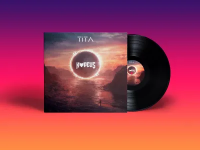 Elegant single art, album art or album cover design