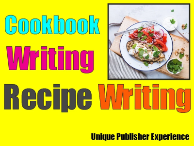 Cookbook writing and recipe writing services from a cookbook writer