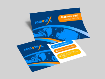 An amazing business card and discount card design for your business