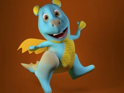 A children's 3D animated nursery rhyme video