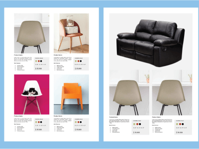 Catalog Design for your products