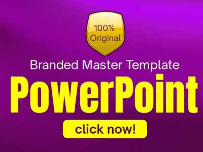 Branded microsoft powerpoint template design