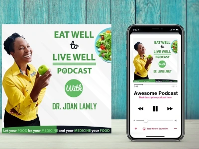 Professional podcast cover art