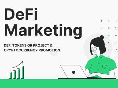 You will get Promotion for your DeFi Tokens or Marketing Crypto Project