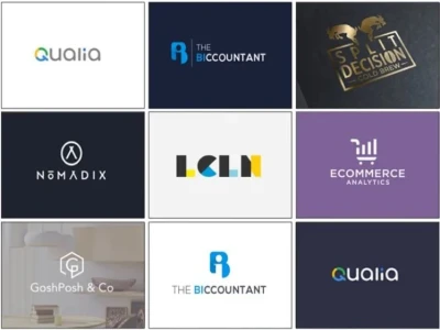 Unique minimal logo design for your business