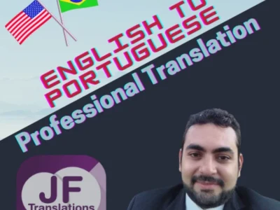 Manual translation from English to Portuguese