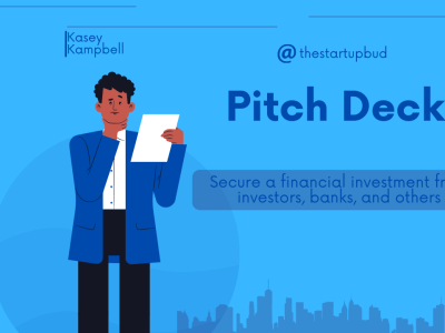 A pitch deck that secures a financial investment