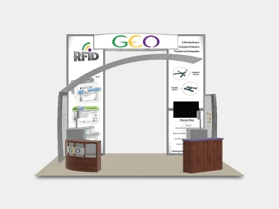 Trade Show Booth, Exhibition, Marketing Collateral & Outdoor Awning