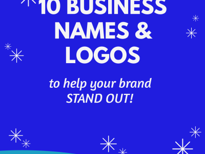 Well-researched business name and slogan ideas that project your brand!