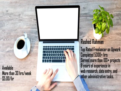 Reliable Data Entry & Web Research Specialist for your Business.