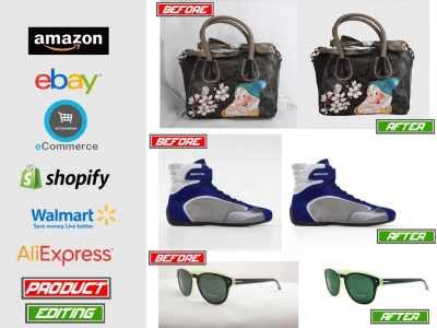 Amazon, eBay & e-commerce Photo Editing