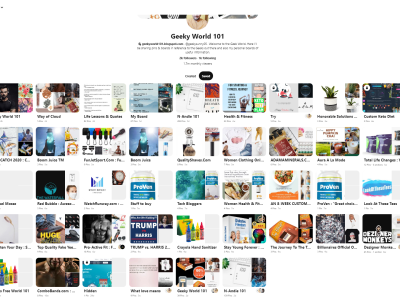 10 HD Pin post on 3 boards for Pinterest Business Profile
