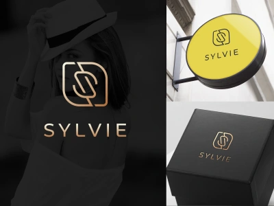 Luxury minimalist logo design for business