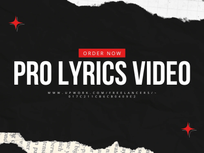 Pro lyrics video or visual music video