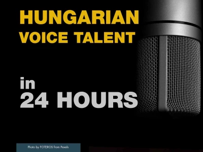 A Professional Hungarian voice over in less than 48 hours