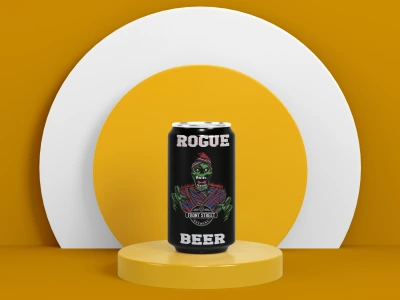 Premium artwork of your craft beer can for label packaging