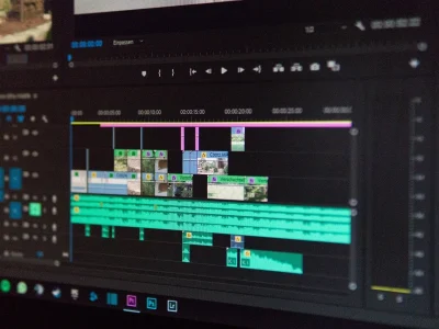 Professional video using stock footage