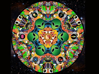 Intricate beautiful mandalas and coloring pages