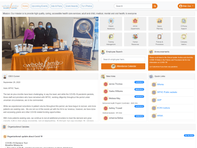 SharePoint intranet which helps to organize Documents and keep you updated!