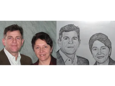 Drawing your family portraits