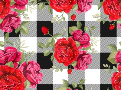 A awesome digital seamless pattern design for textiles