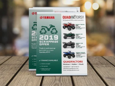 Modern eye catching flyer