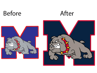 A quick raster to Vector creation by Adobe Illustrator.