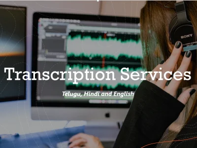 Quick and Accurate transcription in English, Telugu, and Hindi languages