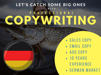 More conversion, with professional copywriting in German
