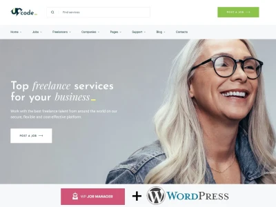 A full functional job board WordPress website