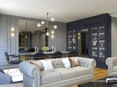 Photo realistic 3D renderings for your Living Room