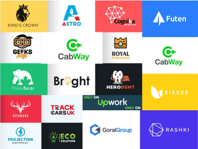 Professional unique minimalist business logo at awesome rates