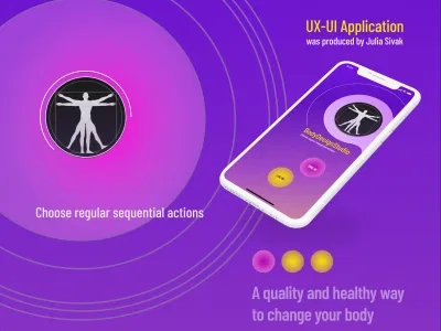 A wonderful mobile UI/UX app design in Figma with useful prototape