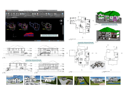 3d Revit Project from Old Drawings or DWG or even just Pictures